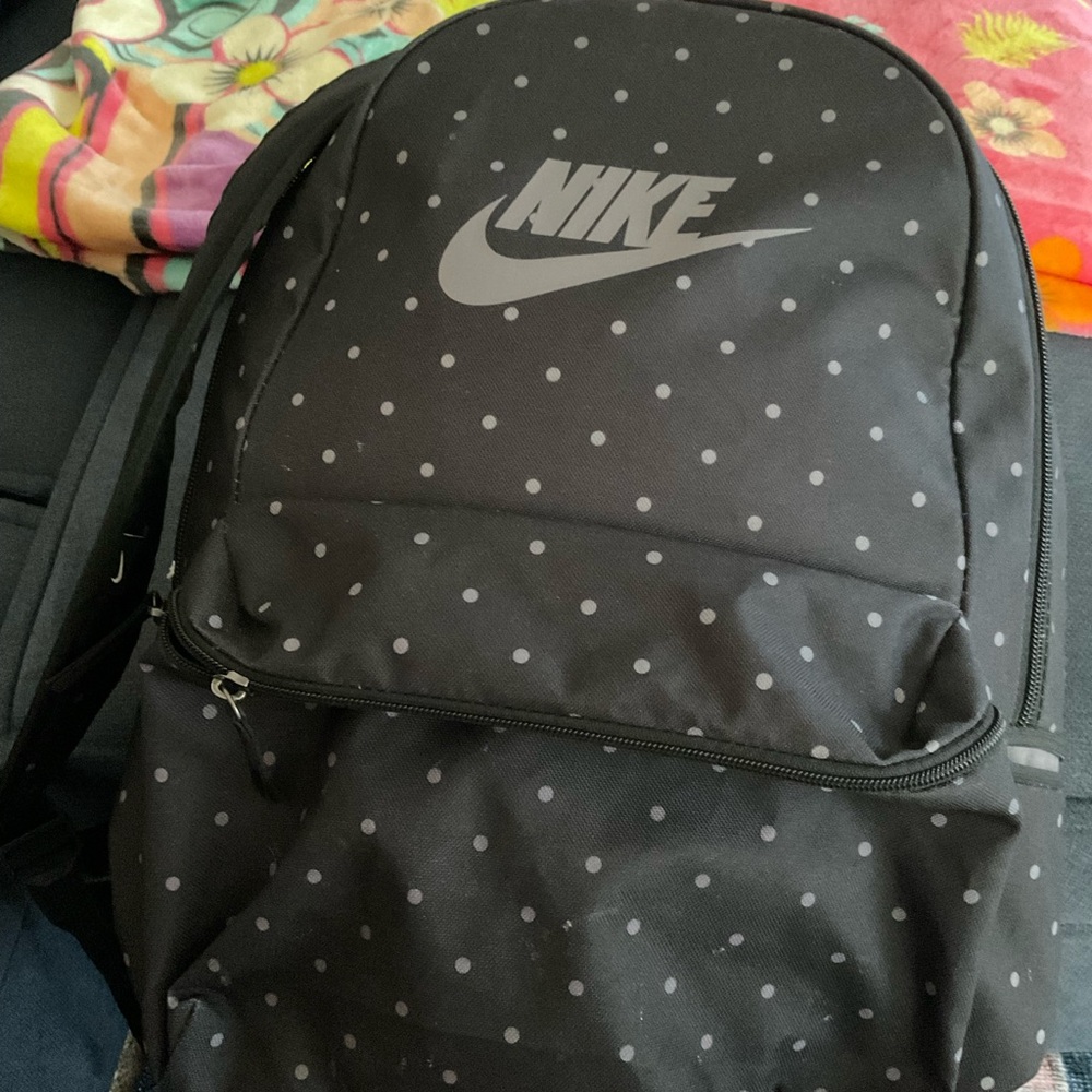 Nike Black and Gray Men's Backpack
